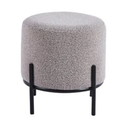 DS4U® Torben Hocker 35x38cm - Stof - Taupe