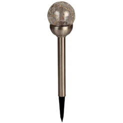 Luxform Solar Tuinlamp - 1x - RVS - LED Softtone Effect -Leenbakker Winkel 1000099611 0100