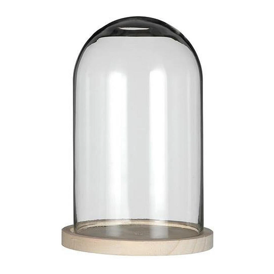 Ideas 4 Seasons Decoratie Stolp - Glas - D14 X H21 Cm 1 Ideas 4 Seasons Decoratie Stolp - Glas - D14 X H21 Cm