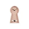 Karlsson Tafelklok Pendulum - Roze - 25x14x25cm