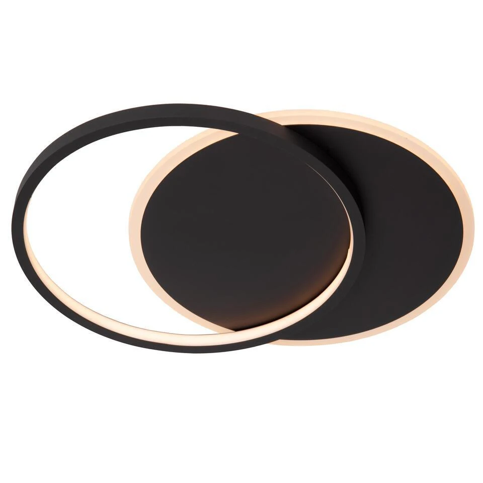 Lucide AXELLE Plafonnière - Zwart 1 Lucide AXELLE Plafonnière - Zwart