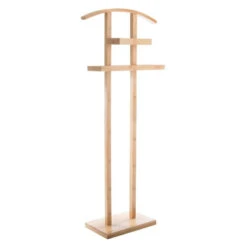 5Five Kledingrek Dressboy - Staand - Bamboe - 113 Cm