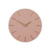 Mica Decorations Brixen Wandklok - Ø35,5 Cm - Bruin