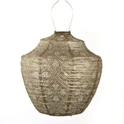 LUMIZ Solar Lampion Topaze Crown - 40 Cm - Goud