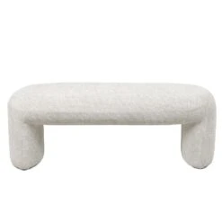 Halbankje Stof Beige - 110x45x40cm - Raven