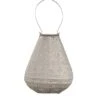 LUMIZ Solar Lampion Topaze Tulip - 20 Cm - Licht Taupe