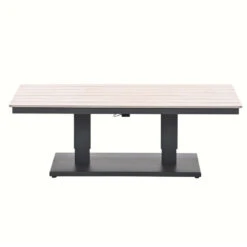 Garden Impressions Brugge Verstelbare Loungetafel 150x87 Cm - Donker Grijs