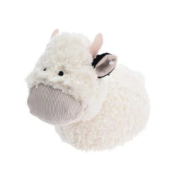 Merkloos H&S Collection Deurstopper - Koe - Wit - 27x17x18 Cm - Dieren