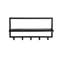 Brix Kapstok Bono Zwart 70x15x30