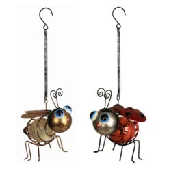 LuxForm Solar - 1x Bij En 1x Lieveheersbeestje - Mix Van 2