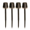 Luxform - 4x Solar Tuinlamp - Cala D'Or - Set Van 4 Stuks