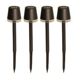 Luxform - 4x Solar Tuinlamp - Cala D'Or - Set Van 4 Stuks