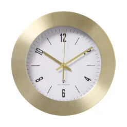 Merkloos Deco By Boltze Wandklok Las Vegas - Goud - 30 Cm - Metaal