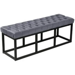 CLP 2-zits Bankje Polson 120 Cm - Grijs