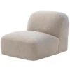 Loveseat Stof Taupe - Zitbreedte 76cm - 76x106x75cm - Mary