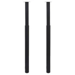 VidaXL - Tafelpoot - Zwart - IJzer - 2 Stuks