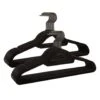 ACAZA - 50 Anti-slip Kleerhangers - Zwarte Haak