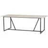 WOOOD Silas Eettafel - Essen - Dust - 75x220x90