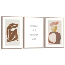 Set Poster Met Lijst - Mindset