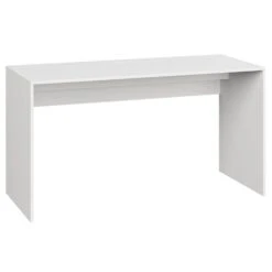 Meubella - Bureau Nyon - Wit - 140 Cm