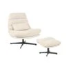 TOVIK - Fauteuil - Beige - Stof