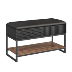 O'DADDY Schoenenbank Zwart Bruin