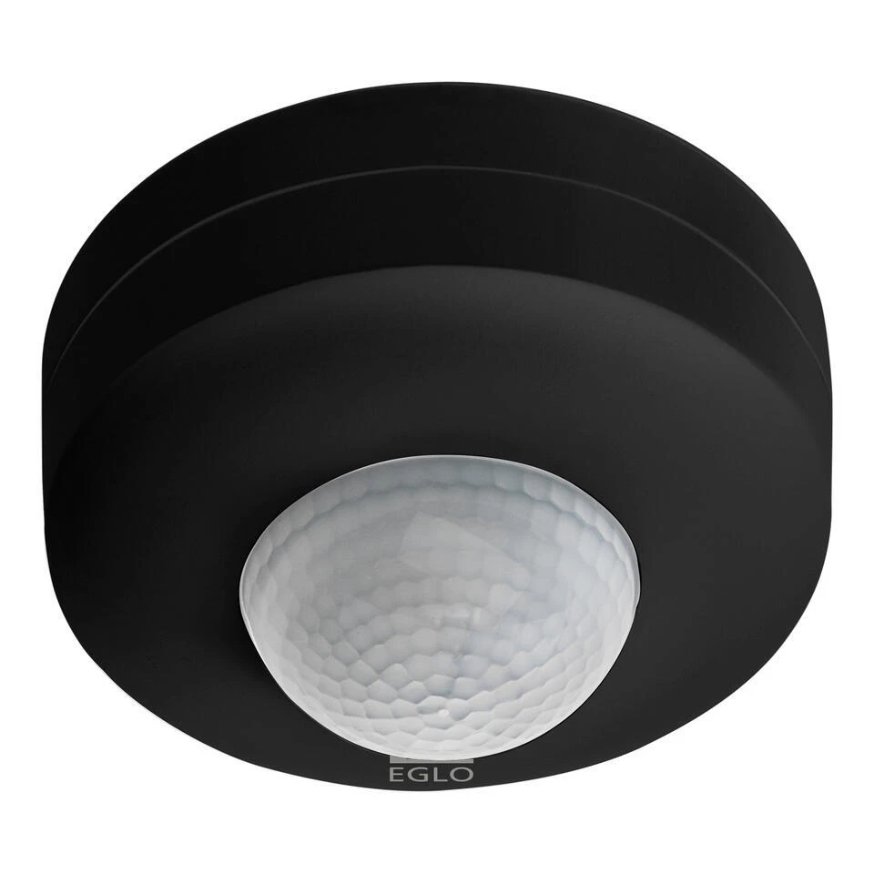 EGLO Detect Me 6 Wandlamp - 9 Cm - Zwart 1 EGLO Detect Me 6 Wandlamp - 9 Cm - Zwart