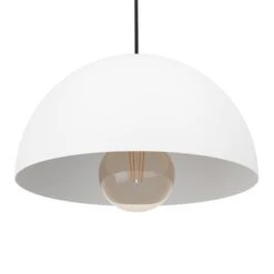 EGLOGaetanoHanglamp- E27 -1Lichts-Ø30cm-Wit