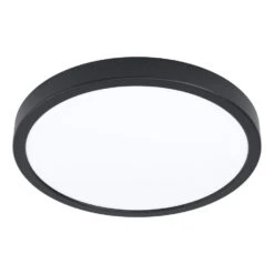 EGLO Fueva 5 Opbouwlamp - LED - Ø 28,5 Cm - Zwart/Wit