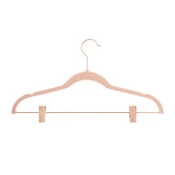 Kledinghangers - Broekhangers - 20 Stuks - Anti Slip - Roze - Fluweel