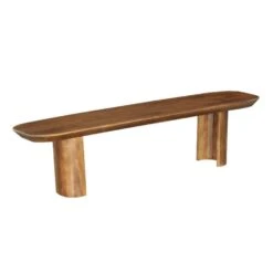 StarFurn Eetkamerbank Walnoot Mangohout - 280x38x45cm - Maré