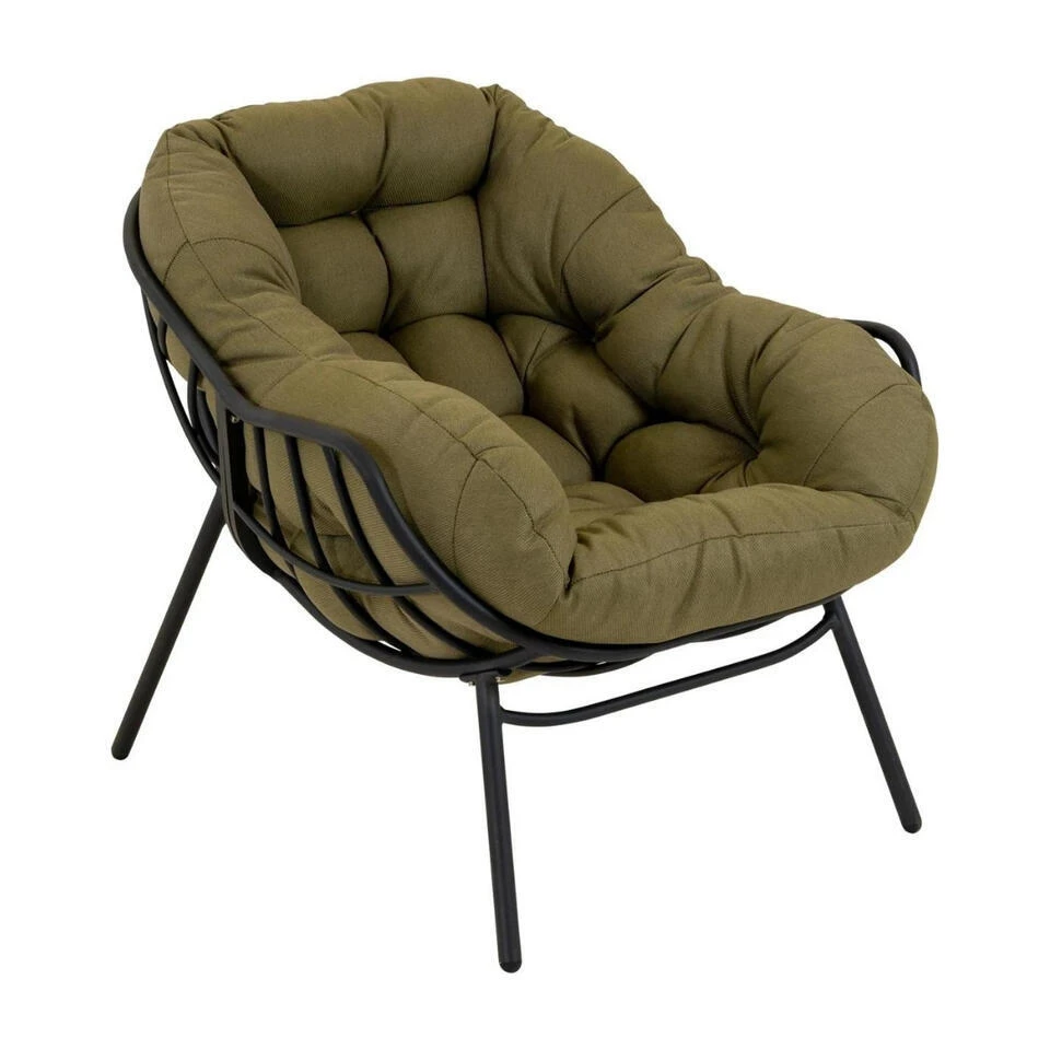 Les - Cozy Relax Stoel - Olijfgroen 1 Les - Cozy Relax Stoel - Olijfgroen