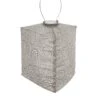 LUMIZ Solar Lampion Paisley Triangle - 28 Cm - Licht Taupe