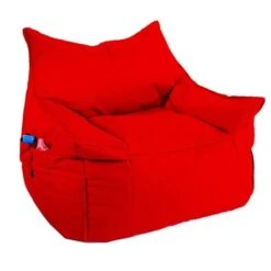Emob Atelier Del Sofa Poef - Waterdicht Piepschuim - Rood