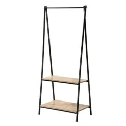 CALICOSY - Rek - Zwart - 151x64.5x40 Cm