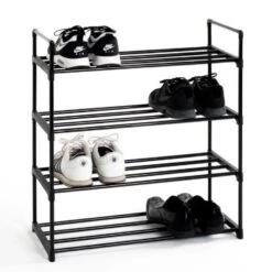 Haku Schoenenrek - 65 X 30 X 74 Cm - Zwart