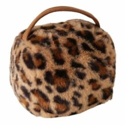 Boltze Deurstopper Leopard - 1 Kg - Bruin - H15 Cm
