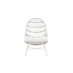 Svea - Ines Outdoor Loungestoel - Wicker - Wit