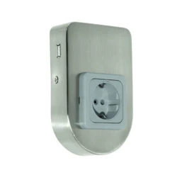 EGLO Taxano Opbouwspot - Geen Fitting - Staal - Grijs