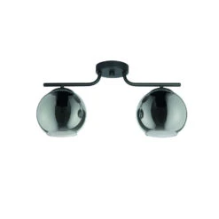 EGLO Marojales Opbouwspot - E27 - Glas - Zwart