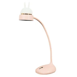 ATMOSPHERA Home Deco Factory Katten Tafellamp - Met Oortjes - Roze - H34 Cm