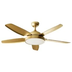 GOSHAABA - Plafondventilator - Messing - IJzer