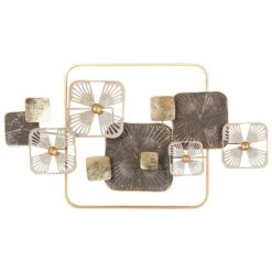 LAWRENCIUM - Wanddecoratie - Meerkleurig - Metaal