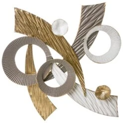 FENIT - Wanddecoratie - Goud - IJzer