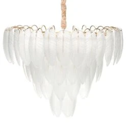 MAHAICA - Kroonluchter - Messing/Transparant - Glas