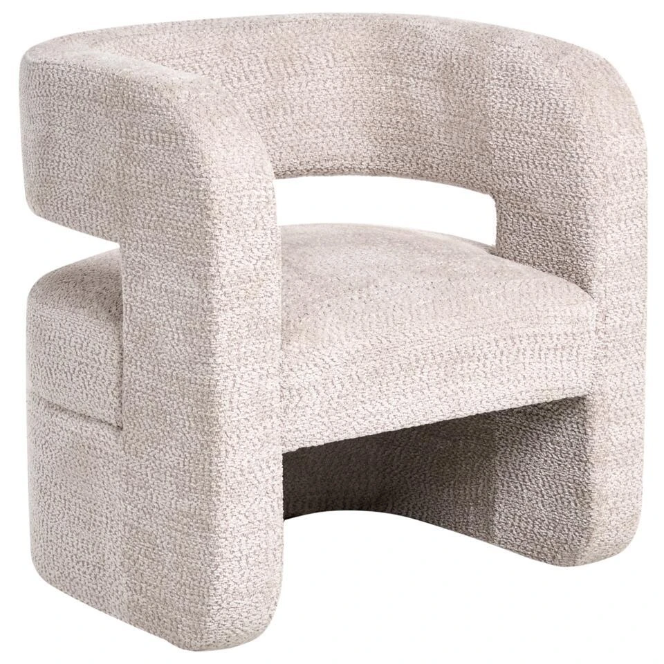 VIDSEL - Fauteuil - Beige - Chenille 1 VIDSEL - Fauteuil - Beige - Chenille