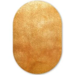 MuchoWow Wand Decoratie 60x90cm IJzer Roest Goud Metaal