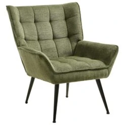 BELLINGMO - Fauteuil - Groen - Stof