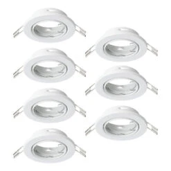 EGLO Agulo Inbouwspot - 7x - Ø86 - GU10 - Wit