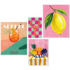 Set Poster Met Lijst - Zomerse Set